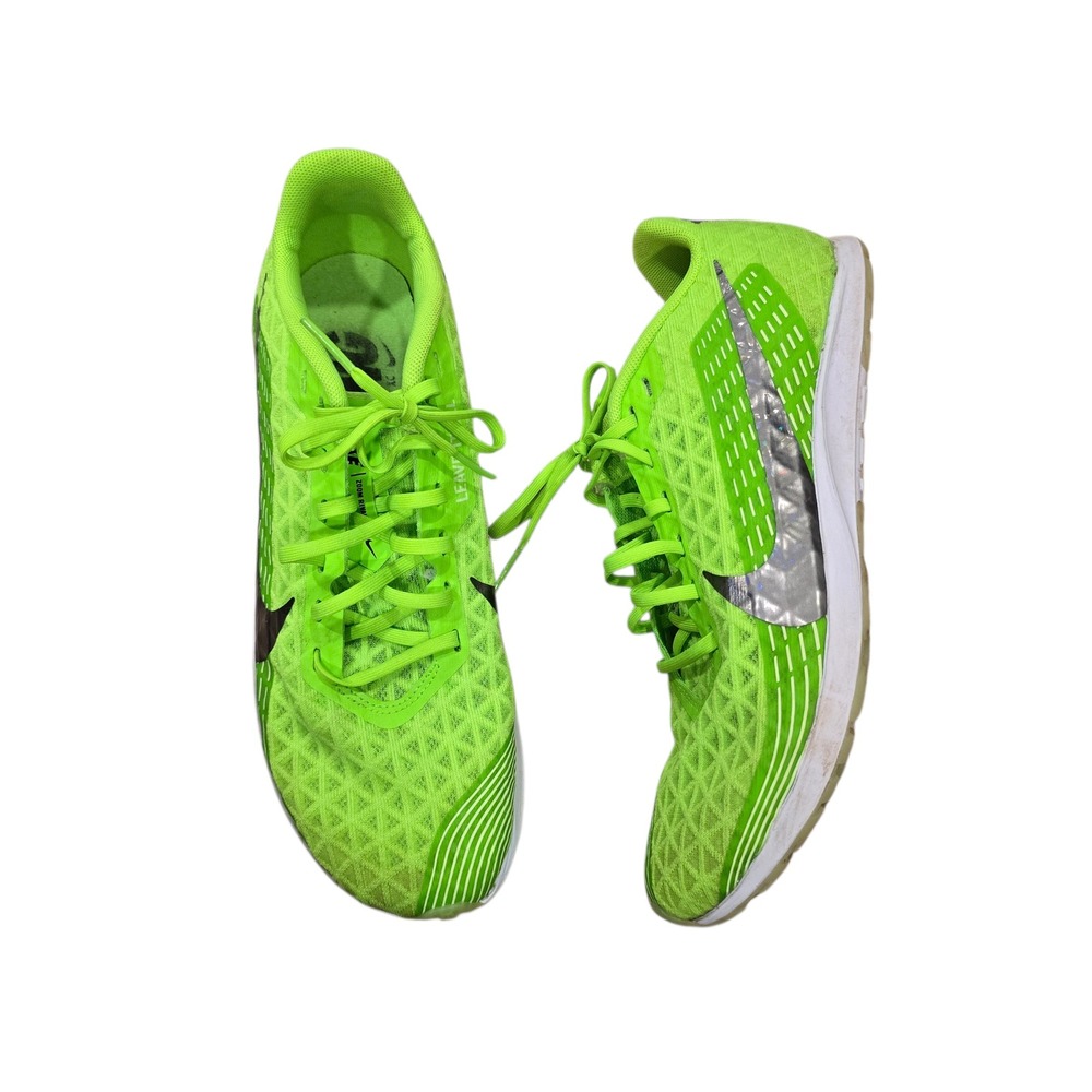 Nike Zoom Rival Sprint Track Spikes Neon Green Men US 7.5 AJ0851 307